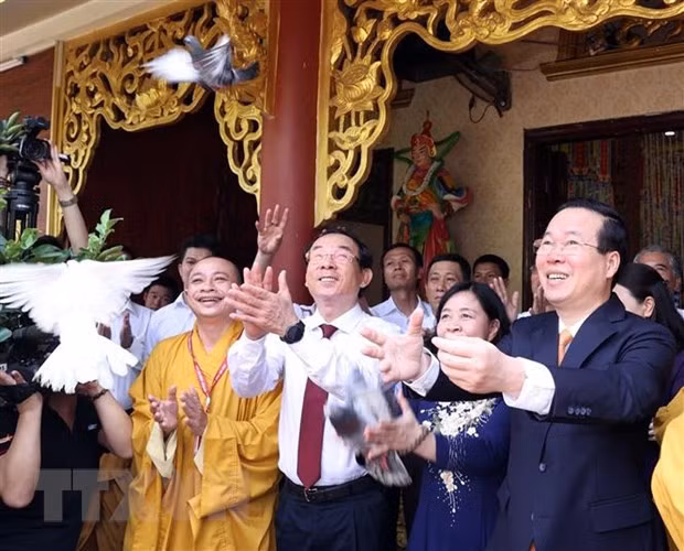 Giao hoi Phat giao Viet Nam co nhieu dong gop trong
