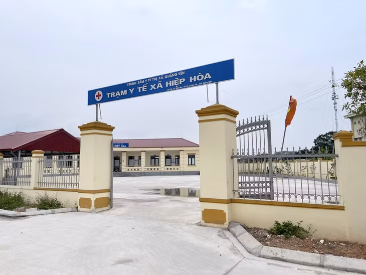 Trạm y tế xã Hiệp Hòa (TX Quảng Yên) đã được đầu tư xây mới, đáp ứng nhu cầu của nhân dân.