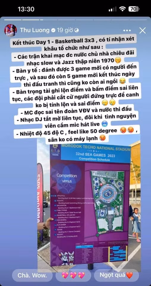 Chia sẻ của bà Tracy Lương.