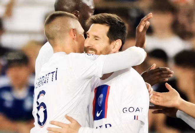 Messi có chức vô địch Pháp thứ hai.