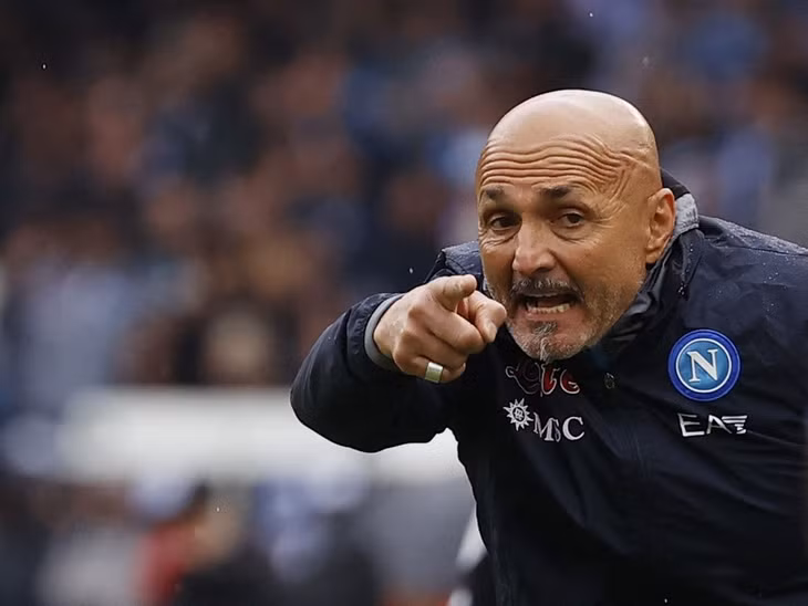 HLV Luciano Spalletti không còn gắn bó với Napoli sau mùa giải này. Ảnh: Reuters.