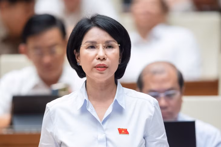 ĐB Trần Thị Nhị Hà. Ảnh: QH