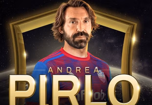 Pirlo trở lại thi đấu sau 6 năm giải nghệ.