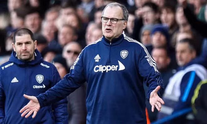 Leeds của Bielsa đang có phong độ không tốt. Ảnh: Reuters.