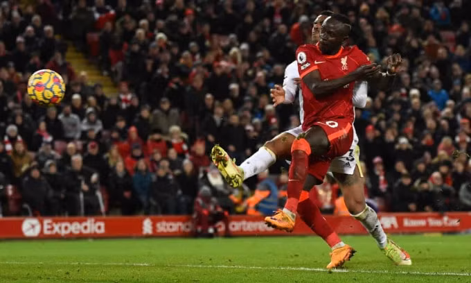 Mane ghi bàn trong hai trận liên tiếp cho Liverpool, lần đầu kể từ đầu tháng 11/2021. Ảnh: Reuters