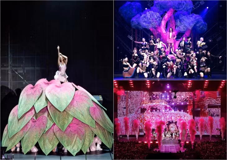 Concert của Hoàng Thùy Linh có tính thẩm mỹ cao, trau chuốt từng tiết mục - Ảnh: NVCC