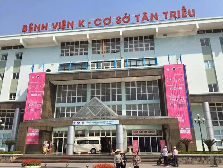 Bệnh viện K cơ sở Tân Triều.