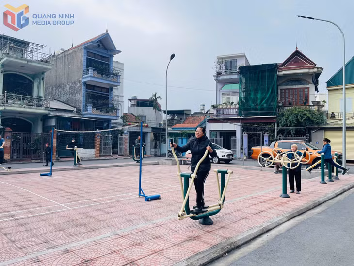 Khu vui chơi của khu Đông Tiến 2 (phường Cẩm Đông, TP Cẩm Phả).