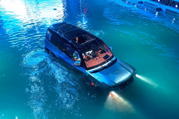 BYD sẽ trình diễn thực tế 13 lần mỗi ngày trong suốt Triển lãm Ô tô Quốc tế Bangkok diễn ra đến ngày 6/4. (Ảnh: BRT)