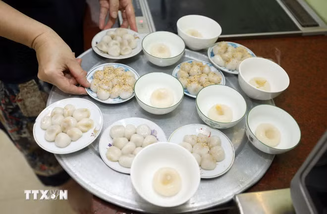 Bánh trôi, bánh chay. (Nguồn: TTXVN)