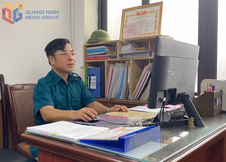 Anh Bùi Văn Khường, Phó Chỉ huy trưởng Ban CHQS Công ty CP Than Mông Dương - Vinacomin.