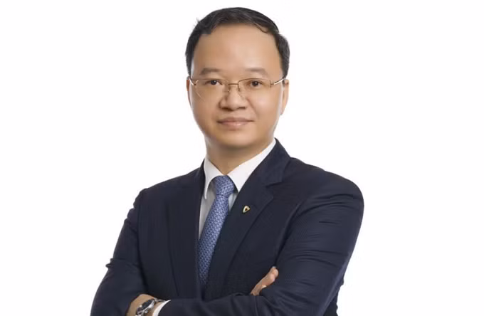 Tân CEO Lê Quang Vinh. Ảnh: VCB