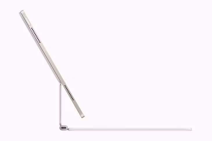 Thiết kế "lơ lửng" như phiên bản dành cho iPad Pro.
