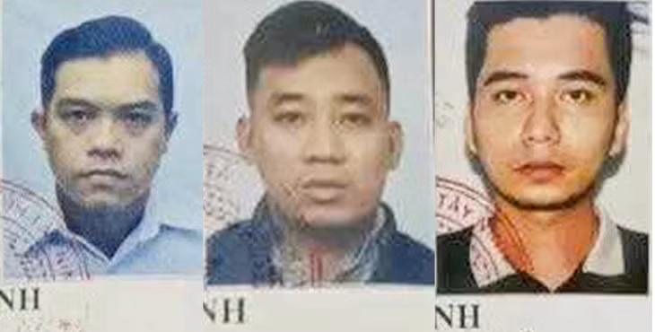 3 người bị truy nã liên quan đến vụ cướp ở Tây Ninh - Ảnh: Công an tỉnh Tây Ninh