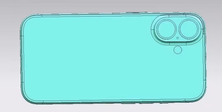 Hình ảnh thể hiện thiết kế của iPhone 17 tiêu chuẩn. Ảnh: Sonny Dickson