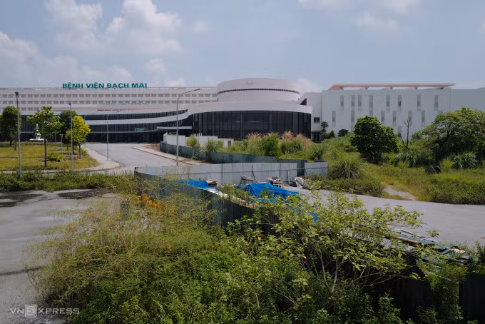 Bệnh viện Bạch Mai cơ sở 2 ở Hà Nam. Ảnh: Ngọc Thành
