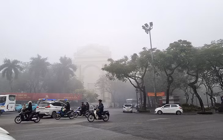 Bắc Bộ sáng sớm sương mù và mưa phùn.