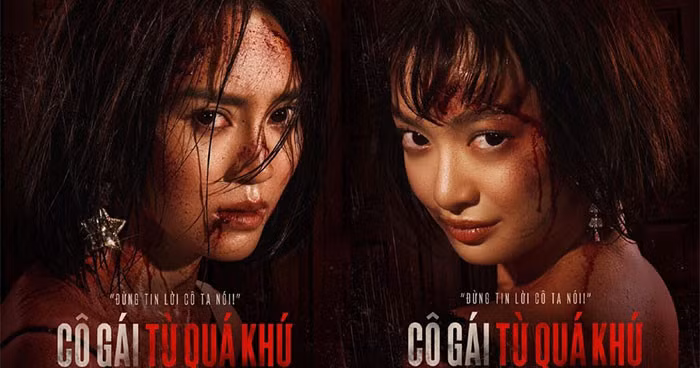 Hình ảnh trong bộ phim Cô gái từ quá khứ có sự tham gia của Lan Ngọc, Kaity Nguyễn. Ảnh: Nhà sản xuất