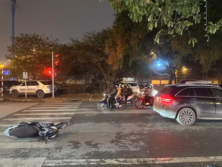 Hiện trường vụ va chạm giao thông. Ảnh: Cơ quan chức năng cung cấp.