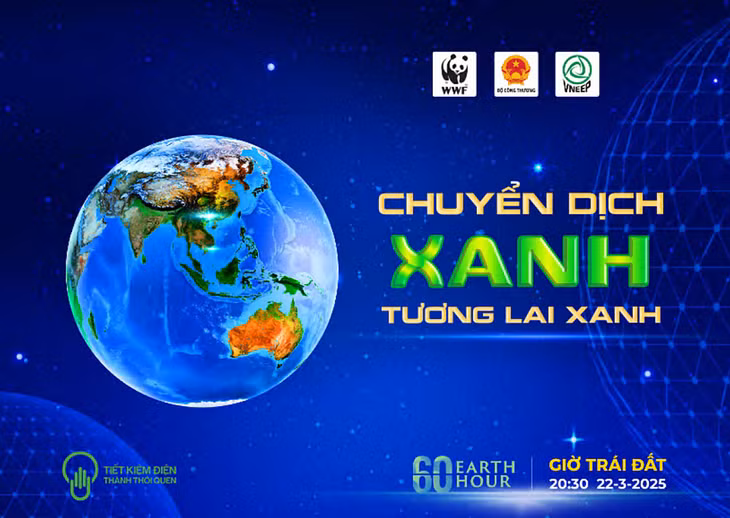 Thông điệp sự kiện Giờ Trái đất năm 2025.