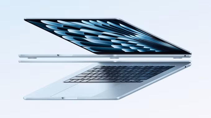 MacBook Air 2025 thêm lựa chọn màu xanh da trời.