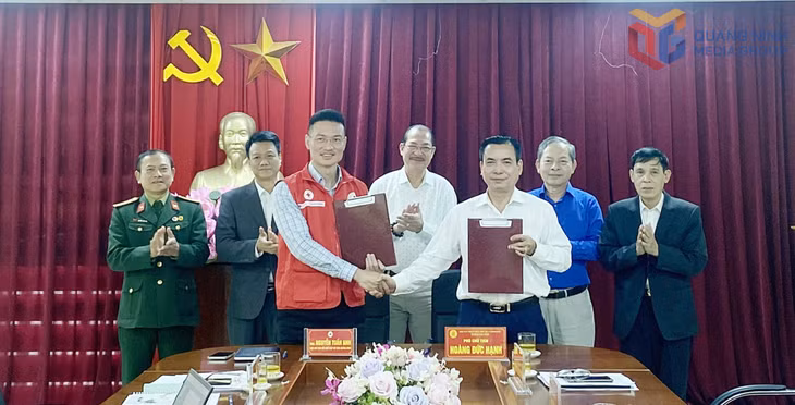 Hội Chữ thập đỏ tỉnh và Hội Nạn nhân chất độc da cam/dioxin tỉnh ký kết Chương trình phối hợp năm 2025.