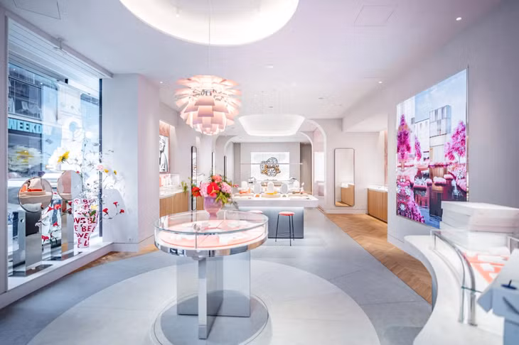 Dự kiến một thương hiệu trang sức cao cấp thế giới sẽ có cửa hàng Flagship tại Vincom Mega Mall Vũ Yên. (Ảnh minh hoạ)