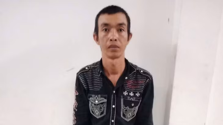 Đối tượng Nguyễn Thành Công bị tạm giữ để điều tra về hành vi trộm cắp tài sản. Ảnh: Công an cung cấp