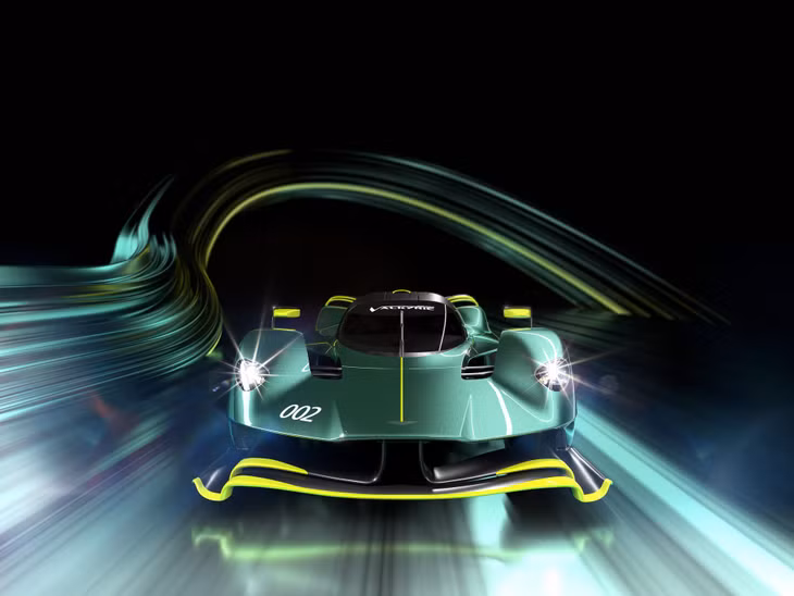 Thiết kế Aston Martin Valkyrie AMR Pro mang tính khí động học cao