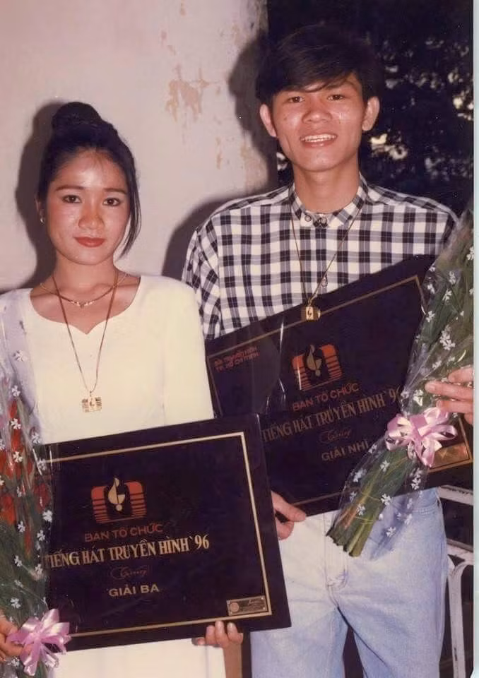 Cát Tường từng giành giải 3 một cuộc thi ca hát. Ảnh: NVCC.