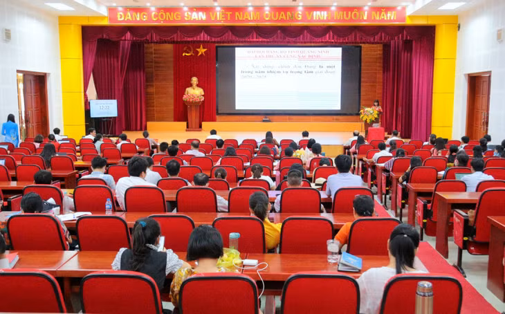 Quang cảnh hội thi.