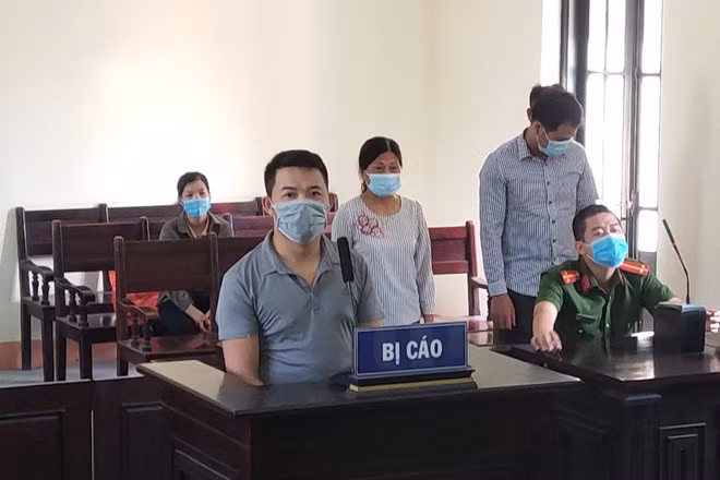 Bị cáo Nguyễn Quốc Thỏa tại phiên xét xử.