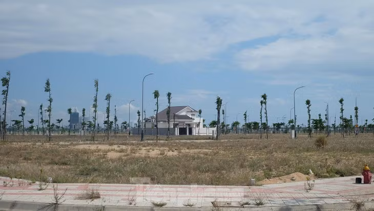 Khu đất 262 lô tại khu đô thị Nam Tuy Hoà được tỉnh Phú Yên giảm giá bán. Ảnh L.H