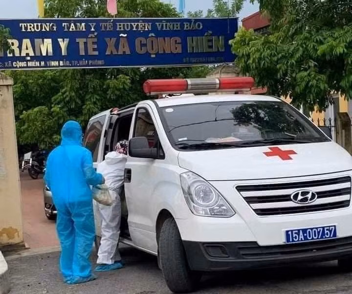 Hải Phòng ghi nhận ca dương tính SARS-CoV-2. (Ảnh: NVBYNVB)