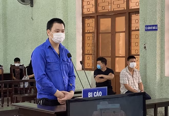 Bị cáo Vương Long Tường.