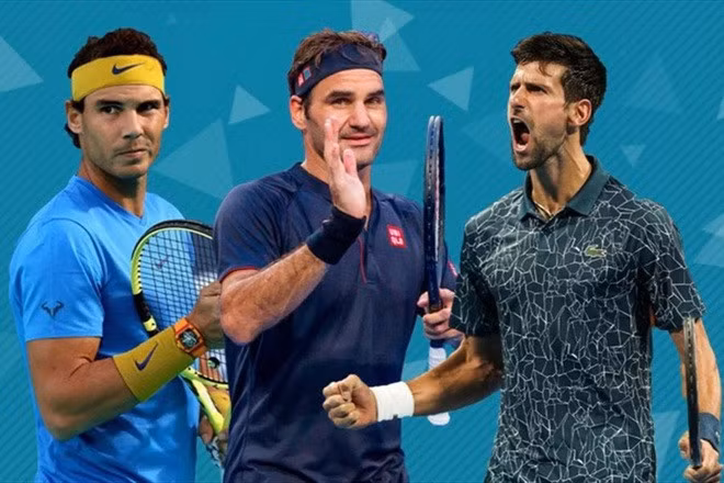 Federer và Djokovic chỉ vô địch tổng cộng 4 lần trong 10 giải đấu Grand Slam gần đây nhất mà Nadal không tham dự.