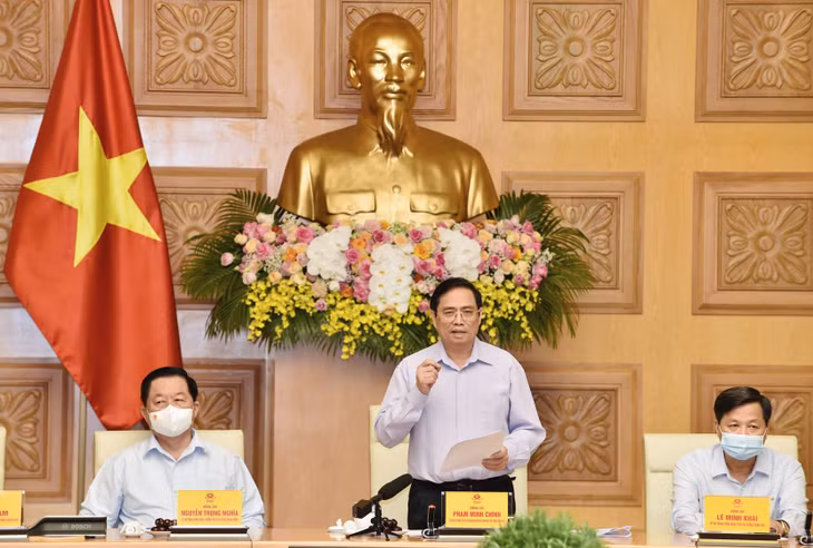 Thủ tướng Chính phủ Phạm Minh Chính: Sứ mệnh của những người làm báo đầy ý nghĩa, tự hào, vẻ vang nhưng cũng vô cùng gian nan và vất vả. - Ảnh: VGP/Nhật Bắc