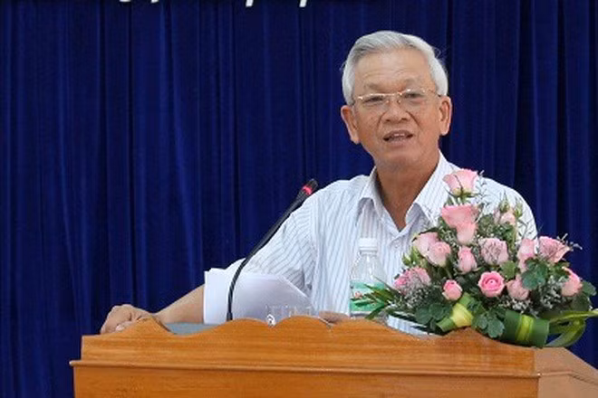Ông Nguyễn Chiến Thắng khi còn giữ chức vụ Chủ tịch UBND tỉnh Khánh Hòa.