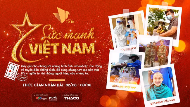 Poster phát động chiến dịch “Sức Mạnh Việt Nam”.