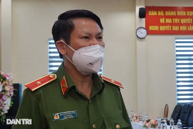 Thiếu tướng Nguyễn Văn Viện, Cục trưởng C04 (Ảnh: Nguyễn Dương).