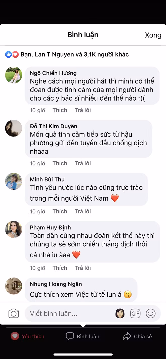 Khán giả ủng hộ tích cực MV Sức mạnh Việt Nam.