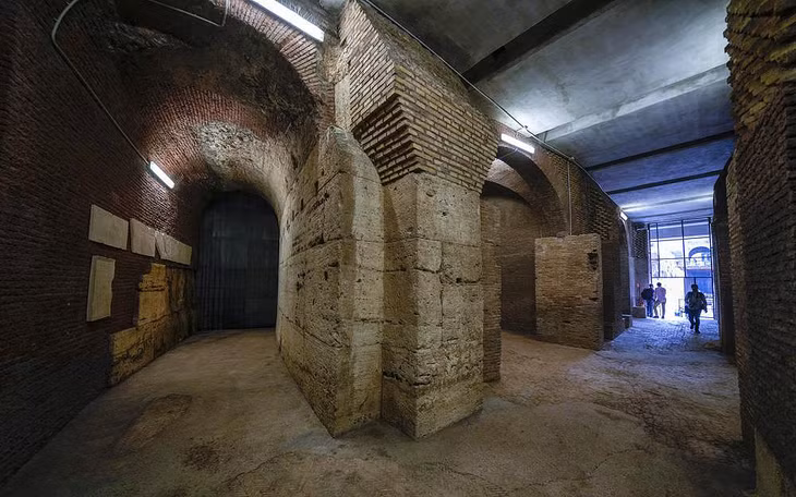 Ông Alfonsina Russo, Giám đốc quản lý Đấu trường Colosseum, cho biết du khách sẽ có thể đi xuống tầng ngầm theo một lối đi bộ dài 160m để thăm quan 15 hành lang cổ bao quanh các tầng ngầm.