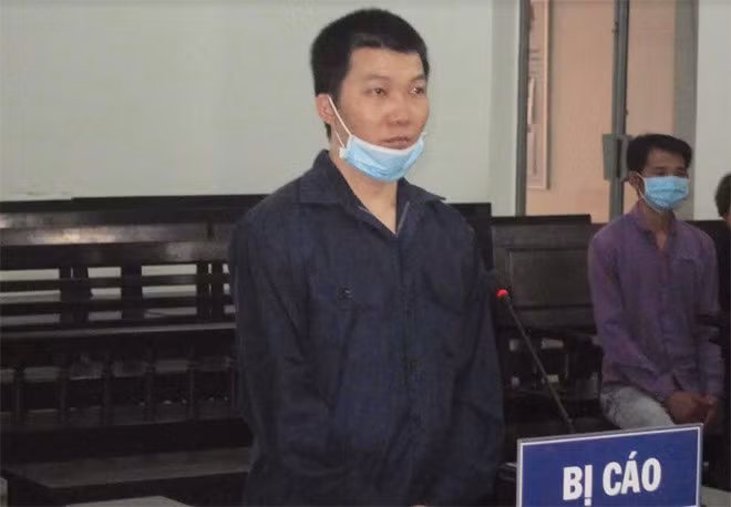 Bị cáo Dương Cao Trí tại tòa.