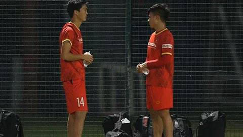 Tuấn Anh phải tập riêng, khó thi đấu trận Việt Nam vs Malaysia ảnh 1