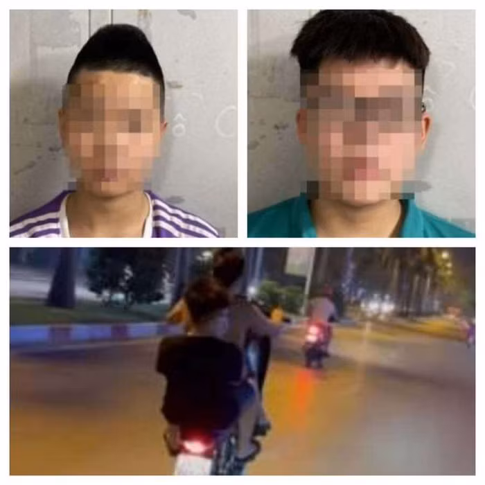 Đầu trần, đi xe máy