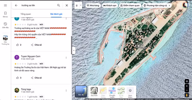 Google giai thich viec khong hien thi quoc ky Viet Nam o Truong Sa Lon hinh anh 2