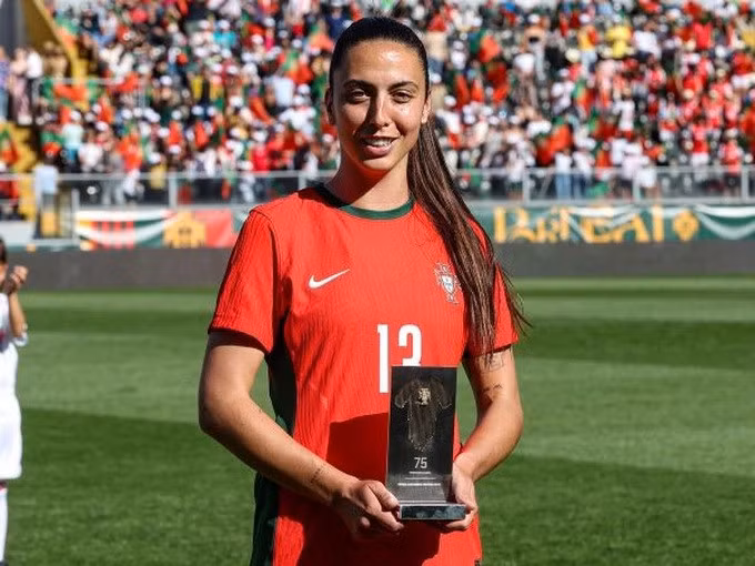 Fatima Pinto là nhân tố vô cùng quan trọng của đội tuyển nữ Bồ Đào Nha (Ảnh: Getty).