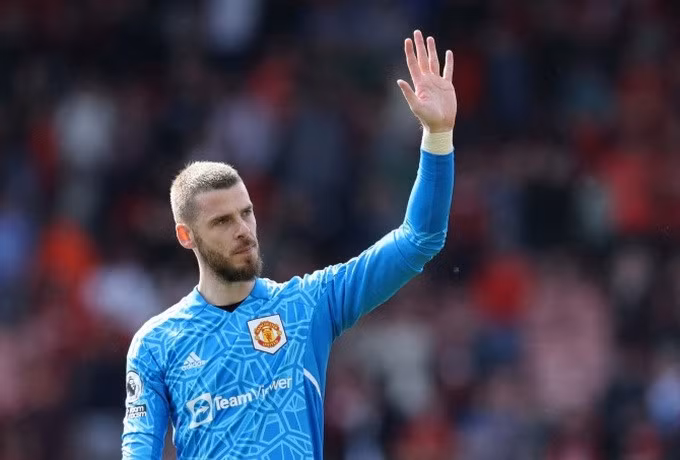 Trước khi ra đi, De Gea là người nhận lương cao nhất Man Utd với 375.000 bảng/tuần (Ảnh: Reuters).