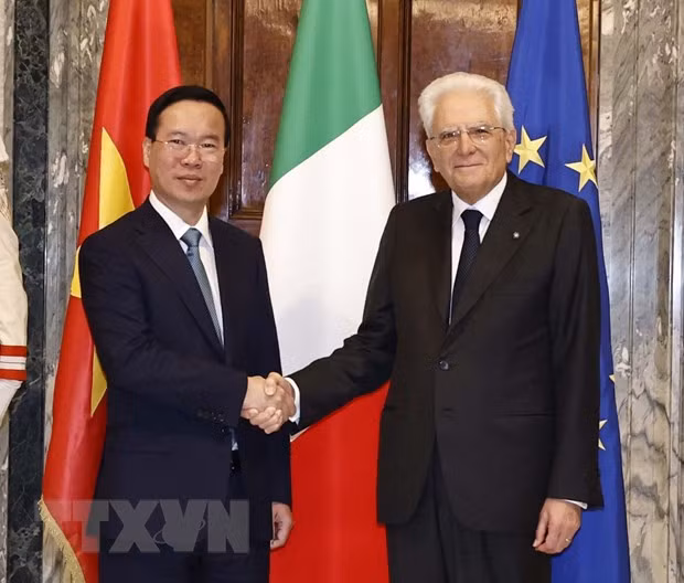 Dua quan he Doi tac Chien luoc Viet Nam-Italy sang mot trang moi hinh anh 1