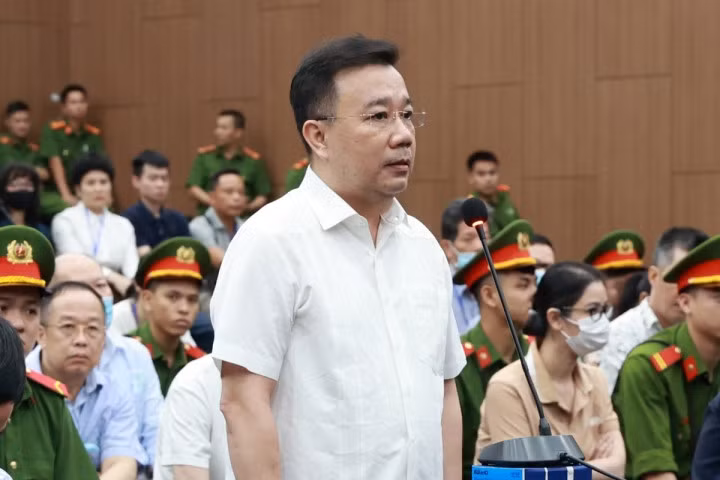 Bị cáo Chử Xuân Dũng.